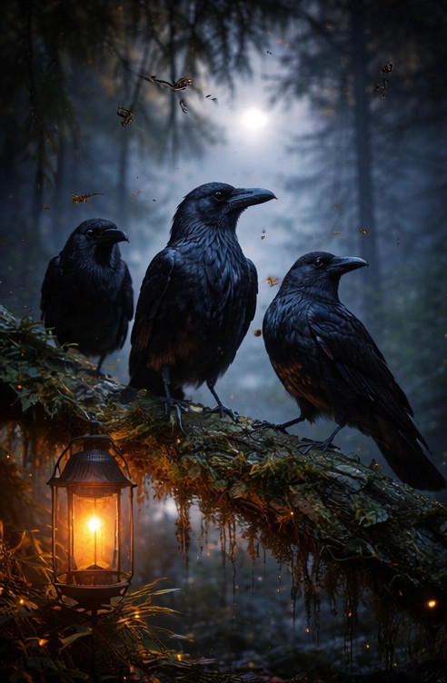 Spirituele betekenis van een zwarte vogel