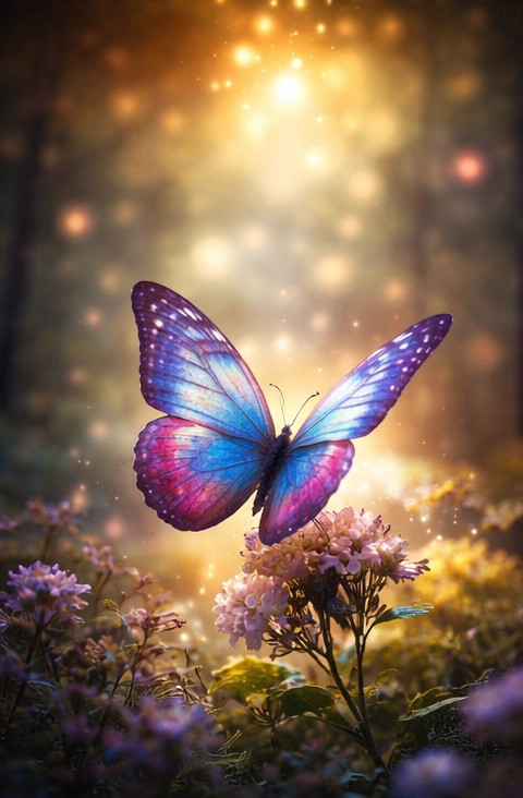 waarom zie ik vlinders